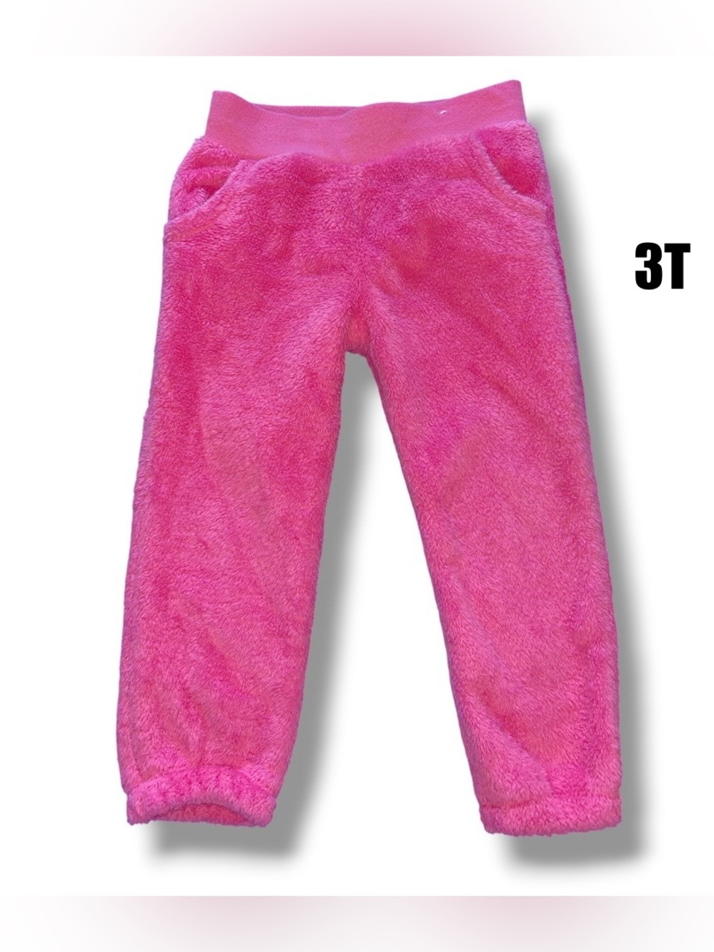 Garanimals Plush Pink Fleece Pants Size 3T